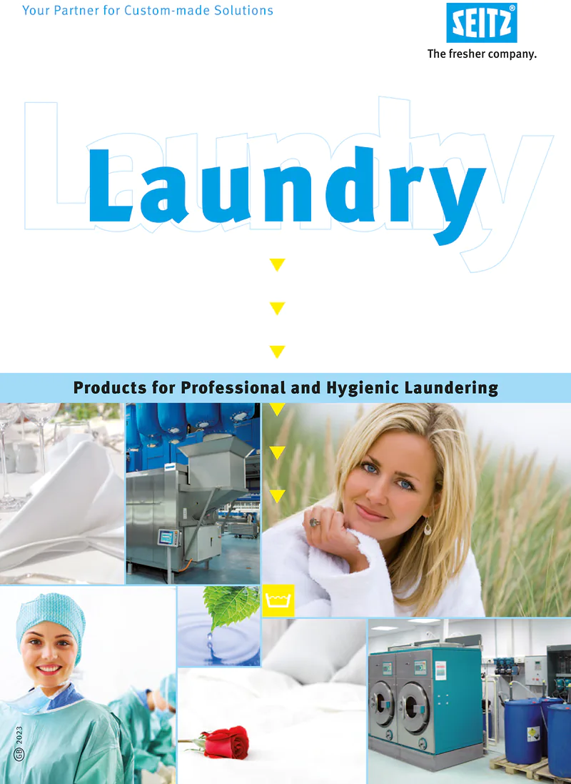 Cover of the brochure: Laundry