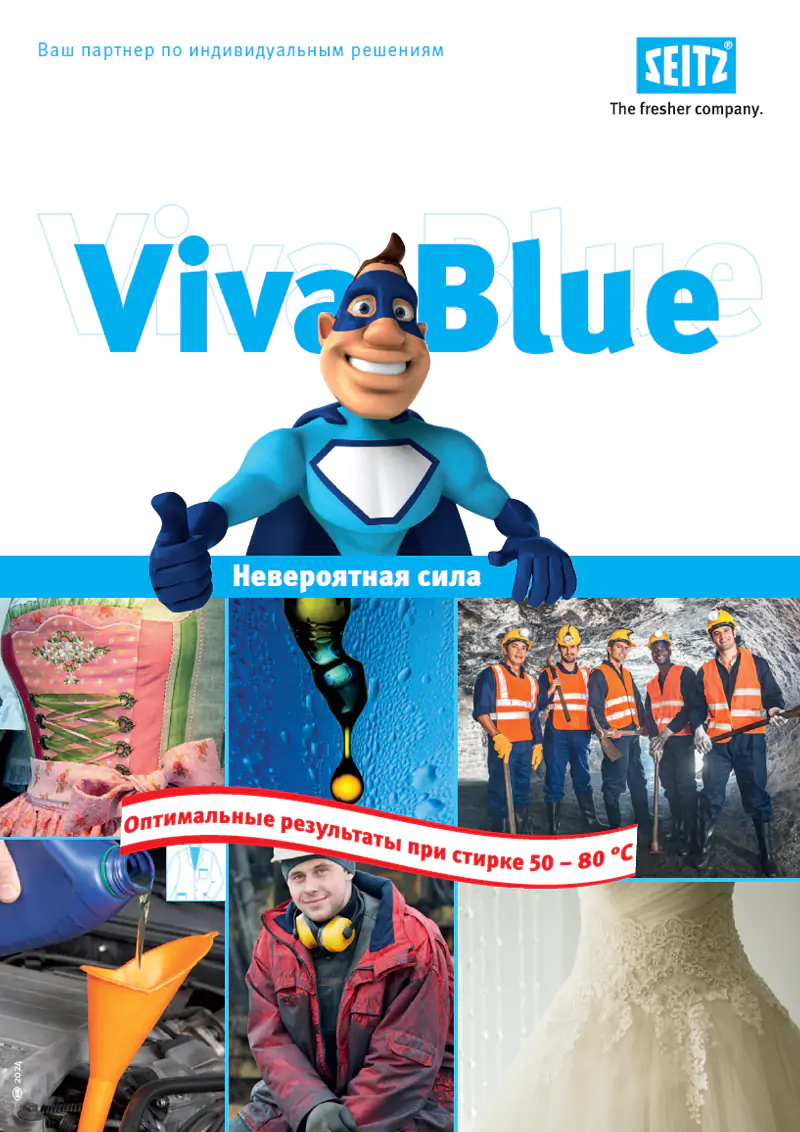 Обложка брошюры: Viva Blue
