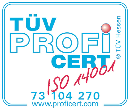 Zertifikat ISO 14001