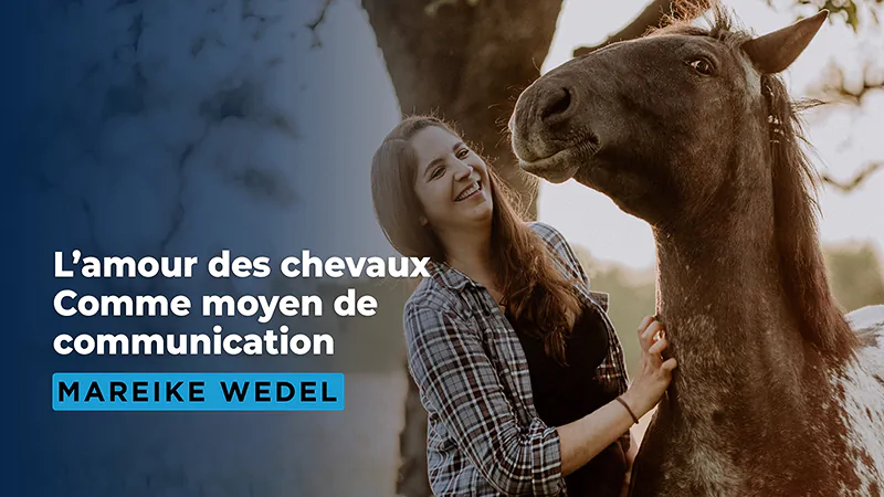 Thumbnail Video: Entre les chevaux et la communication : Mareike Wedel chez Seitz